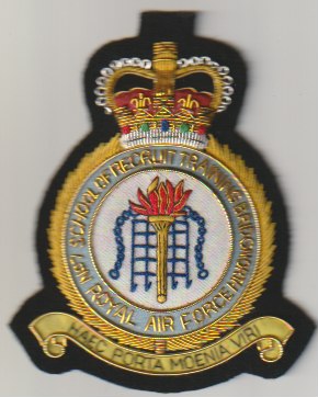 No. 7 School of Recruit Training RAF Bridgnorth QC blazer badge
